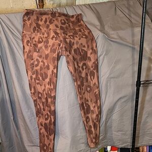 Leopard Print womens Leggings
